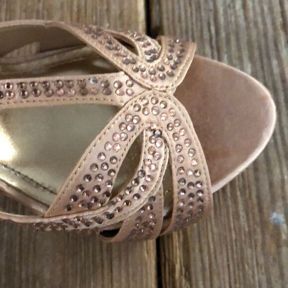 Alba champagne high heels - Picture 3 of 6